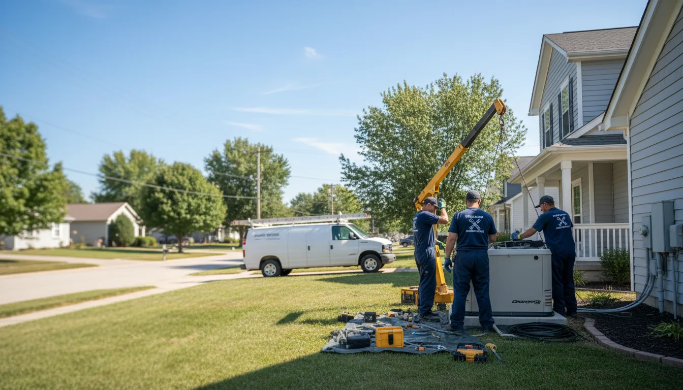 Generator Installation in Valley Bend, WV near me